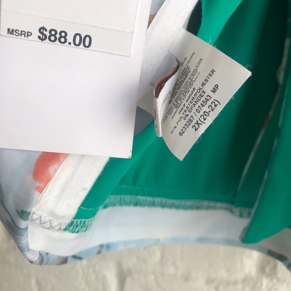 NWT Becca Virtue Plus Size Bikini Swimsuit Top - Picture 6 of 10